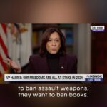 Kamala Harris Instagram - While Democrats want to ban assault weapons, extremist MAGA Republicans try to ban books.