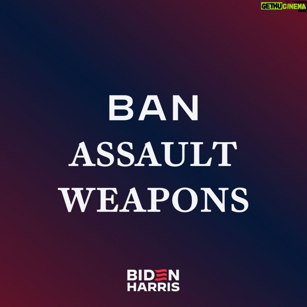 Kamala Harris Instagram - One in five Americans has lost a family member to gun violence. It does not have to be this way. Solutions do exist. Congress must make background checks universal, pass red flag laws, and renew the assault weapons ban—it is past time.