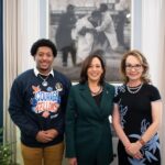 Kamala Harris Instagram - It was my honor to spend time with @GabbyGiffords and gun safety advocate Trevon Bosley to discuss our continued work to end gun violence. We owe it to every victim and survivor, their families, and our communities to act.