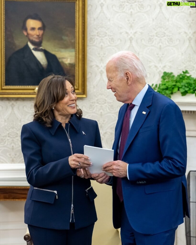 Kamala Harris Instagram - Nearly 13.5 million new jobs created. Unemployment is under 4% for 19 months in a row. Annual inflation has fallen by about two-thirds since last summer. More working-age Americans are in the workforce. Wages are up. Bidenomics is working.