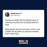 Kamala Harris Instagram - They’re hypocrites.