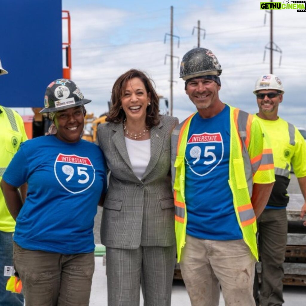Kamala Harris Instagram - Union workers make our middle class and our entire economy stronger. President @JoeBiden and I have reduced barriers to unionization in both the private and public sectors, announced we are giving more than a million workers on federal contracts a raise, and more.