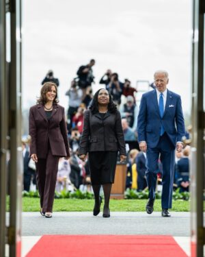 Kamala Harris Instagram - President Biden and I have appointed more Black women to be federal judges than any administration in history, including the first Black woman to serve on the highest court in the land: Justice Ketanji Brown Jackson.