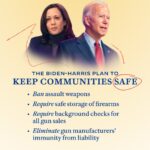 Kamala Harris Instagram - President @JoeBiden and I are ready to finish the job and protect our communities from gun violence.