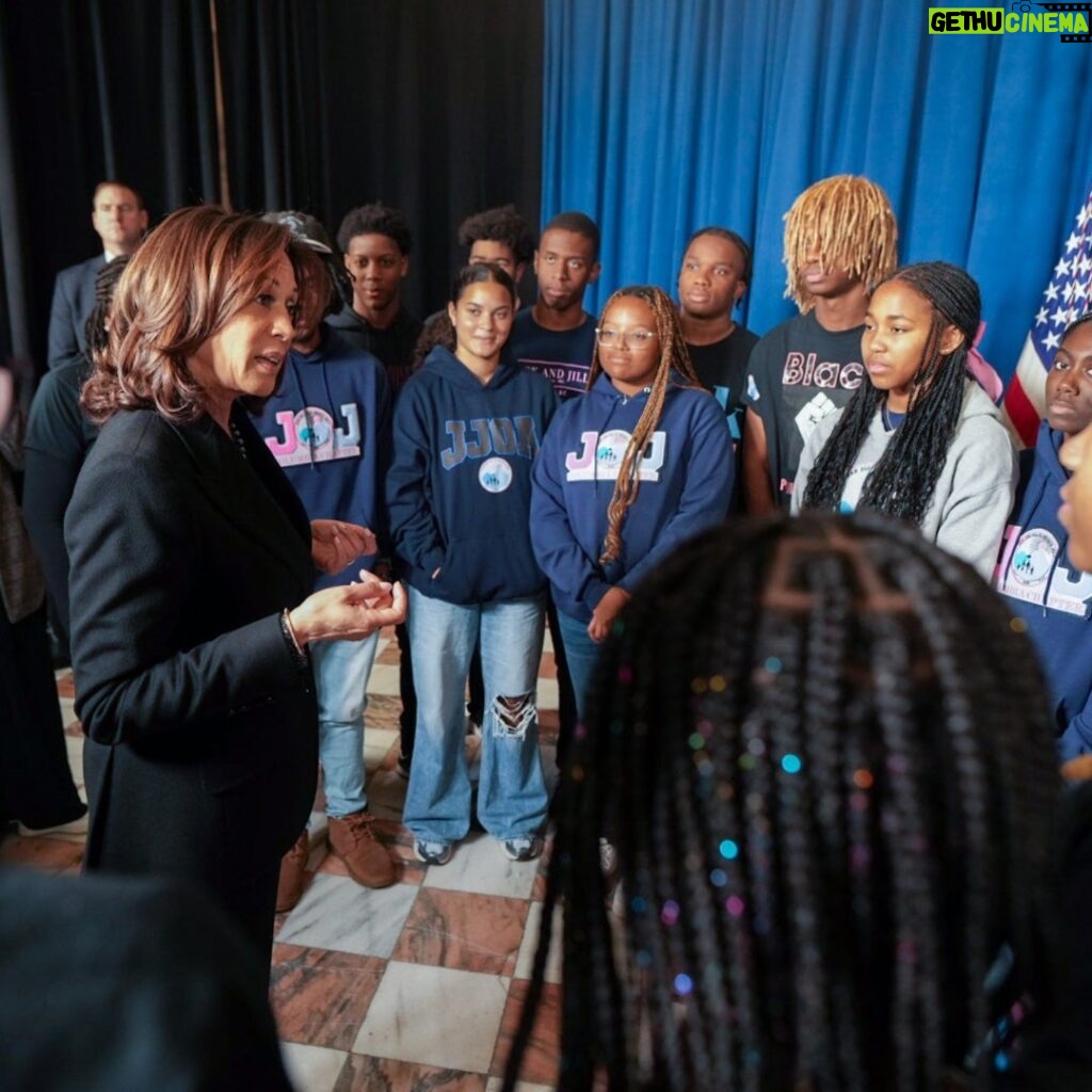 Kamala Harris Instagram - Since the start of this year, I've been to Georgia, Nevada, North Carolina, and South Carolina meeting voters on the road. @JoeBiden and I are traveling the country to let Americans know what we have achieved—from job growth to student loan relief—and who brought it to them.