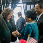 Kamala Harris Instagram - It was wonderful to be back in South Carolina. I stopped at Big T’s Bar-B-Que in Columbia to meet with supporters and remind them what's at stake in this election—from reproductive rights to gun violence prevention. Their voice matters.