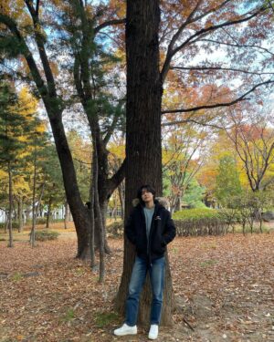 Kang Yoo-seok Instagram - #광고 #아이더 #아이더패딩 #아이더숏패딩 #아이더스투키 #아이더스투키패딩 #스투키패딩