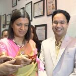 Kangana Ranaut Instagram - Dear @rangoli_r_chandel wishing you the best for your new charity project Aviana which will provide free treatment to acid victims, congratulations to you and Dr Jerryl 🥰🙏