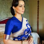 Kangana Ranaut Instagram - Today’s look inspired by the ethereal beauty of Sadhna ji, how do you like it ? ♥️