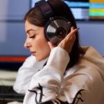Kanika Kapoor Instagram - Elevate your audio experience with Dyson's cutting-edge headphones – where innovation meets sound perfection." #dysonzone #dysonindia #gifted
