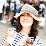 Kaoru Okunuki Instagram - . お祭り大好き。 日のあるうちに出かけたのは、 久しぶりだったかも。 iPhoneが熱を持ち、 フリーズするくらい暑くて。 ふぅふぅ言いながら、 レモンサワー飲んで、 とうもろこしとたこ焼き食べた◯°