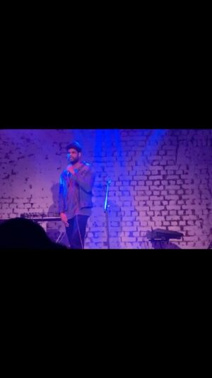 Karan Kapadia Instagram - When you go super saiyan mid set 😋
This one was hard to write , even harder to rap as demonstrated by weird hand actions 😂
Beats by - @adamjaimalvi