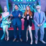 Karen Gillan Instagram - The Guardians on the red carpet in Korea… Styling @rebeccacorbinmurray Hair @bobbyeliot Make up @jennakristina #guardiansofthegalaxy #marvel @marvelstudios Seoul South Korea
