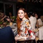 Karen Gillan Instagram - A beautiful evening with @zimmermann in the Hamptons. Thanks for having me. #zimmermann Hair/make up @jodieboland East Hampton, NY