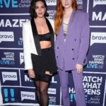 Karen Gillan Instagram - Well I just about lost my goddamn mind getting to be on @bravowwhl to chat all things Vanderpump Rules (which I watched for 4 hours A DAY while getting into Nebula make up). #guardiansofthegalaxyvol3 Outfit @stellamccartney Styling @rebeccacorbinmurray Make up @kaleteter Hair @thedavidcruz New York, New York