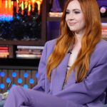 Karen Gillan Instagram - Well I just about lost my goddamn mind getting to be on @bravowwhl to chat all things Vanderpump Rules (which I watched for 4 hours A DAY while getting into Nebula make up). #guardiansofthegalaxyvol3 Outfit @stellamccartney Styling @rebeccacorbinmurray Make up @kaleteter Hair @thedavidcruz New York, New York