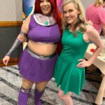 Kari Wahlgren Instagram - Day one at @sabotencon! 💗 #anime #animation #videogames #convention #cosplay Phoenix, Arizona
