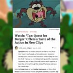 Kari Wahlgren Instagram - 🍔 Get ready for a wild and hilarious adventure in 'Taz: Quest for Burger'! I had a blast voicing the characters Melanie and Koala in this Looney Tunes animated film. 💗 Out on Digital now! #TazQuestForBurger #LooneyTunes #AnimatedMovie #VoiceActingFun