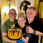 Kari Wahlgren Instagram - Celebrating 14 years of friendship with my dear @maxkochuncorked @sie_james and @douglaswoodbaby. Can’t begin to describe the love, support, encouragement, good movies, great meals, belly laughs, deep conversations, and inspiration these three have brought into my life. I love you guys.💗