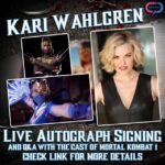 Kari Wahlgren Instagram – Hey Mortal Kombat fans! 🪭 ⚔ I’ll be doing a livestream signing coming up soon — so if you’ve wanted an autograph but just couldn’t make it to a convention, this is a great opportunity! Check the link in my profile for all the details! 💗

#mortalkombat #autograph #signing #mileena #kitana #mk1