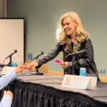 Kari Wahlgren Instagram – Day two at @anime_los_angeles! Really enjoyed my Q&A panel with my style sister @emmafyffe, and meeting the wonderful fans. 

Also, I’m LOVING handing out my personalized ribbons… 💗check my stories for Saturday’s clue to get your ribbon… 👀 

#anime #convention #voiceover #autograph #cosplay Long Beach Convention and Entertainment Center