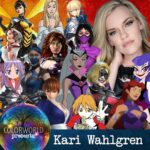Kari Wahlgren Instagram - Getting ready to sign some prints, record some clips, and have some chat time with all of you! Be sure to sign up for a spot for @colorworldlive on October 7! 💗 #voiceover #animation #videogames #anime