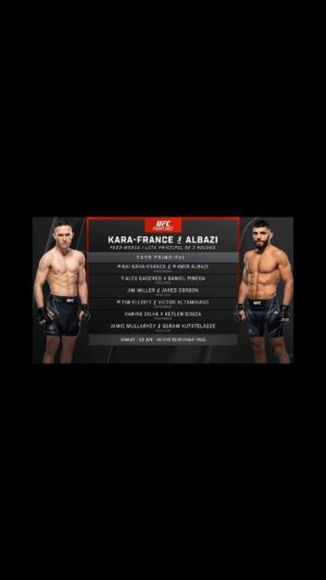 Karine Silva Instagram - Um pouquinho do que rolou no Resenha UFC - Convidados: Irmãos Bonfim / Com apresentação de André Azevedo, comentários de Rodrigo Minotauro e reportagem de Evelyn Rodrigues.

UFC VEGAS 74
Dia 03/06

Não percam...

#esportenaband #ufcnaband #ufc #resenhaufc
#karinekiller #killerkarine #ufcbrasil  #ufcvegas74