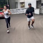 Karishma Tanna Instagram - Outdoor drill. After a month of gap, gettin back slowly n gradually with simple yet effective exercises.😜🥵🤜🤞let’s burn the carbs 🤘🤛