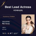 Karishma Tanna Instagram - Feels surreal even typing this.Wow!!❤️ This is an honour for me I am so happy to be nominated especially in a league of the other amazing talents.. Thanku for the zillionth time @hansalmehta for giving me this Part. Thanku @netflix_in for trusting in me❤️ Thanku @castingchhabra 🙏 And special Thanku to my entire Team of #Scoop #teamscoop @acagottawards @saritagpatil @monika__shergill @tanyabami @pratham94 @matchboxshots @mrunmayeelagoo @mohdzeeshanayyub @inayatsood @karanvyas11 @achintstagram #harmabaweja