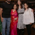 Karishma Tanna Instagram - Happy Valentine’s to my partner in crime ❤️❤️❤️ Love you @varun_bangera 🥰😘 And my Familia ❤️❤️ Happy Valentines my lovely Insta family 😘🥰❤️ Co ord set by @saphedliving #valentines #love #mood