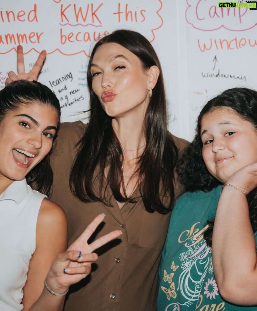 Karlie Kloss Instagram - Nothing makes me happier than a @kodewithklossy demo day 💫📚💖🤠🌈 Today, scholars from all across the 🌎 presented the projects they spent the last two weeks learning to code and graduated from our program. I can’t wait to see the amazing things you all go on to do 🫶