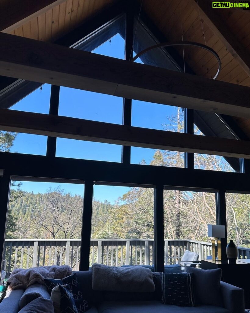 Karrueche Tran Instagram - Activating Purpose 🌙 Lake Arrowhead, California