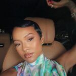 Karrueche Tran Instagram - date night w @fwrd