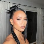 Karrueche Tran Instagram - @jimmychoo x @muglerofficial