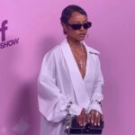 Karrueche Tran Instagram - shoutout to @cesar4styles for this haircut 🫶🏽🫂 life is really LIFING right now and it was time for me to let go of a lot of old energy.. I’ve always wanted to cut my hair short short but never had the balls to do it.. I feel like a weight has been lifted.. I feel so free and I honestly love it.. being able to release my hair in the ocean along w some of my dads ashes was magical.. a full circle moment as my dad was also a hairstylist lol 🕊️ Cesar, thank you for being so gentle and patient with me.. I appreciate you so much.. Out with the old, in with the new ✨ (last pic was our first round haircut lol)