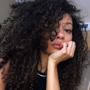 Kassius Nelson Instagram - Hiding in my hair today.
