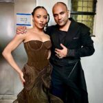 Kat Graham Instagram - My first time wearing @GauravGuptaOfficial was at the NMACC in Mumbai to celebrate him and the culture of India. Every piece he creates feels like a celebration… like a firework that has turned into a spiral of shapes and sounds. His Haute Couture show was another one of those celebrations. He took us to church! Literally. The new collection was elegant. Chic. Bold. Whimsical and commanding. Those are his consistencies. One thing that particularly stood out to me was the spiritual elements within this collection (my favorite being the chakra dress, and the kundalini snake rings). Many of you know that one of my best friends is Hema @boseh1 who has helped bring the talented Gaurav into the pop zeitgeist. She and I can spend hours talking about fashion, impact, energy focus and what it means to be a brown girl hustling. We also always have at least one pair of earrings that we are holding hostage from the other… a currency to ensure we find each other in the world again. I am so deeply proud of you Hema and the team for what you continue to accomplish. From a little town in Calcutta to running PFW my love. @ggpanther You are limitless, just like your clothes. Paris, France