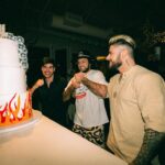 Kat Graham Instagram - Thank you to everyone who came to celebrate my husband @bryantwood and his triplet brothers @richy_wood and @jwood333’s 30th bday! Super big shout out to @spence on the 1s and 2s and to @savannadtla for having us. @maximilian_w and @oshrimusic are the MVPs! Thank you @daviscrates for styling such a beautiful event and for reminding me the importance of trusting the universe! Bryant you are the bestest greatest most amazing husband ever!! I’m so excited to celebrate you and your brothers for the rest of my life. ❤️ Photography by @obscurematchi 🙏🏽