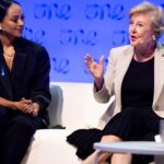 Kat Graham Instagram - It was an immense honor to represent the UN @Refugees Agency and speak at @oneyoungworld, alongside exceptional leaders from around the world who are actively driving positive global change. I also had the privilege of sharing the stage with @unitednations Assistant Secretary-General and UNHCR Assistant High Commissioner for Protection, the brilliant Gillian Triggs. Gillian oversees UNHCR’s protection work in support of millions of refugees, asylum-seekers, and those who have been forcibly displaced within their own country and stateless. I want to express my heartfelt gratitude to @danamhughes and @clairecangelle for orchestrating such a remarkable conversation. During the event, I had the privilege of engaging in discussions on crucial topics such as supporting climate refugees, enhancing refugee welfare, amplifying refugee voices, and exploring strategies for representation. One Young World stands as the preeminent global youth leadership Summit, bringing together individuals who shape the future of our world to address humanity's most pressing challenges. The Summit serves as an inspiring convergence of thought leaders and change makers. Thank you for the incredible opportunity! Belfast, Ireland