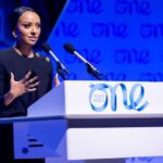 Kat Graham Instagram - It was an immense honor to represent the UN @Refugees Agency and speak at @oneyoungworld, alongside exceptional leaders from around the world who are actively driving positive global change. I also had the privilege of sharing the stage with @unitednations Assistant Secretary-General and UNHCR Assistant High Commissioner for Protection, the brilliant Gillian Triggs. Gillian oversees UNHCR’s protection work in support of millions of refugees, asylum-seekers, and those who have been forcibly displaced within their own country and stateless. I want to express my heartfelt gratitude to @danamhughes and @clairecangelle for orchestrating such a remarkable conversation. During the event, I had the privilege of engaging in discussions on crucial topics such as supporting climate refugees, enhancing refugee welfare, amplifying refugee voices, and exploring strategies for representation. One Young World stands as the preeminent global youth leadership Summit, bringing together individuals who shape the future of our world to address humanity's most pressing challenges. The Summit serves as an inspiring convergence of thought leaders and change makers. Thank you for the incredible opportunity! Belfast, Ireland