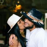 Kat Graham Instagram - Thank you to everyone who came to celebrate my husband @bryantwood and his triplet brothers @richy_wood and @jwood333’s 30th bday! Super big shout out to @spence on the 1s and 2s and to @savannadtla for having us. @maximilian_w and @oshrimusic are the MVPs! Thank you @daviscrates for styling such a beautiful event and for reminding me the importance of trusting the universe! Bryant you are the bestest greatest most amazing husband ever!! I’m so excited to celebrate you and your brothers for the rest of my life. ❤️ Photography by @obscurematchi 🙏🏽