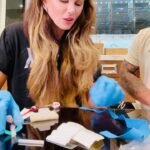 Kate Beckinsale Instagram – Nursing school with @craigminton_ Vol III. Blood dump for high haemoglobin/haemochromatosis… Who’s next ? 🧛‍♀️