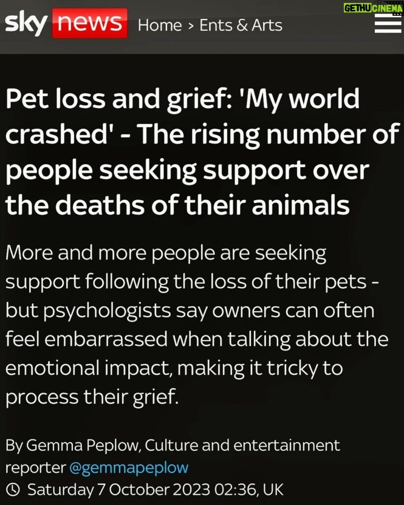 Kate Beckinsale Instagram - Beautiful, must-read article in @skynews this morning about pet loss and grief, by @gemmapeplow, illustration (2nd slide) by @flimsy_kitten. The 🔗 to read is in my bios and story. @katebeckinsale #petloss #grief #rainbowbridge #mydog #mycat #dogmom #catmom #dogsofinstagram #catsofinstagram #psychology #clinicalpsychology #dogparents #furmom #petmom #petmemorial #neverforgotten #neverforget #vetmed #veterinarian #veterinarytechnician #vettech #dogsarefamily #petsarefamily #catlover #doglover #animallovers #horselover #heartdog #muttsofinstagram #whorescuedwho London, United Kingdom
