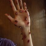 Kateřina Mlejnková Instagram - Hand art for @vojtech_dyk_official videoclip 🤚🏻 Režie: @benjamin_buttler . . . . . . . . #sfx #sfxmakeup #makeup #halloween #makeupartist #mua #specialeffects #horror #sfxmakeupartist #halloweenmakeup #specialeffectsmakeup #sfxmua #sfxartist #art #cosplay #gore #fxmakeup #fx #blood #sfxgore #artist #horrormakeup #facepaint #spfx #fakeblood #creativemakeup #specialfx #bodypaint #scary #Makeup Prague, Czech Republic