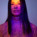 Kateřina Mlejnková Instagram - Makeup for @luciekoldova a její skleněný objekt SPECTRA, který byl součástí @designblok_prague Cosmos. Photo: #vaclavjirasek . . . . . . . . #designblok2023 #designer #designblokcosmos #glassobject #productdedign #designfair #light #lighting #makeupartist #neonmakeup #makeuplover #makeupart #koki9 #fashion Prague, Czech Republic