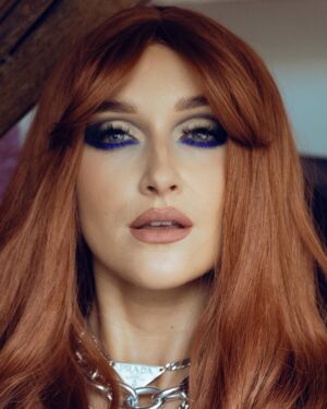 Kateřina Mlejnková Instagram - Makeup look for bby @sharlotaofficial 💙