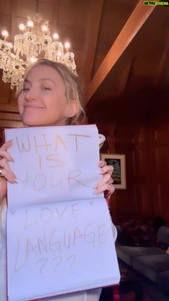 Kate Hudson Instagram - What’s your love language? Let’s talk about it…❤ Share with me using #talkaboutlove and be sure to stream the song wherever you listen to music. (Link in bio) #valentinesday
