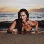 Kate Maxx Instagram - Life’s a beach or at least it ought to be ✌️ @aubzilla_productions Nude Beach