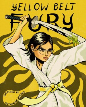 Katherine Hughes Instagram - YELLOW BELT FURY 🥋🔥👽
COMING SOON 🛸
art: @lure.n