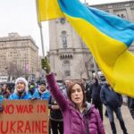 Katheryn Winnick Instagram - People around the world are protesting to stop this unprovoked, unjustified war. We are an independent, loving country and deserve to live in peace. Together We Will Win. Together We Can Stop Russian Aggression. Together We Will Prevail.🇺🇦 Please RT. #standwithukraine #stopwar